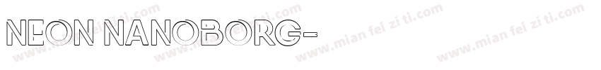 Neon Nanoborg字体转换
